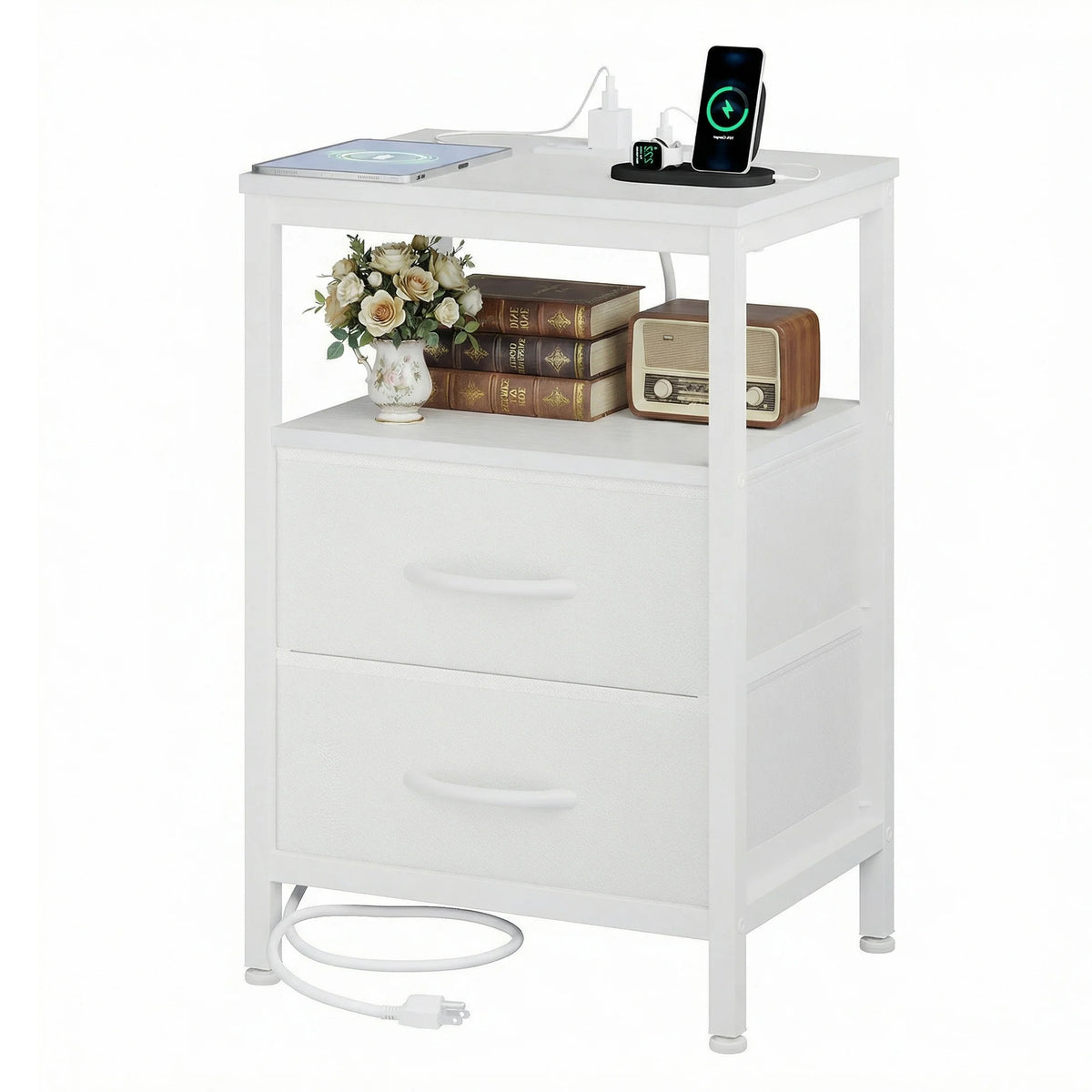 RestHub ™ Bedside Table Charging Station